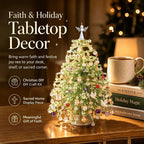 DIY Beaded Pine Christmas Tree